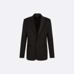 Dior Oblique asymmetric shawl collar jacket | Dior