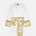 I ♡ Baroque Short Bathrobe | Versace