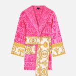 I ♡ Baroque Short Bathrobe | Versace