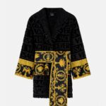 I ♡ Baroque Short Bathrobe | Versace