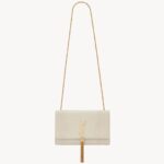 KATE MEDIUM TASSEL IN CROCODILE-EMBOSSED LEATHER | Yves Saint Laurent (YSL)