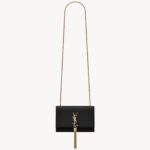 KATE SMALL TASSEL IN CROCODILE-EMBOSSED LEATHER | Yves Saint Laurent (YSL)